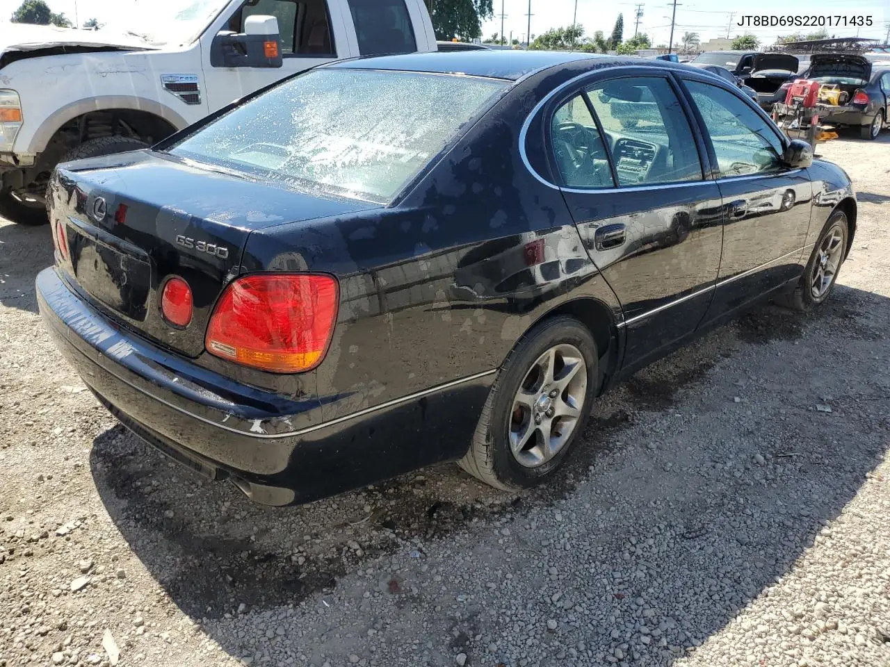 2002 Lexus Gs 300 VIN: JT8BD69S220171435 Lot: 64117335