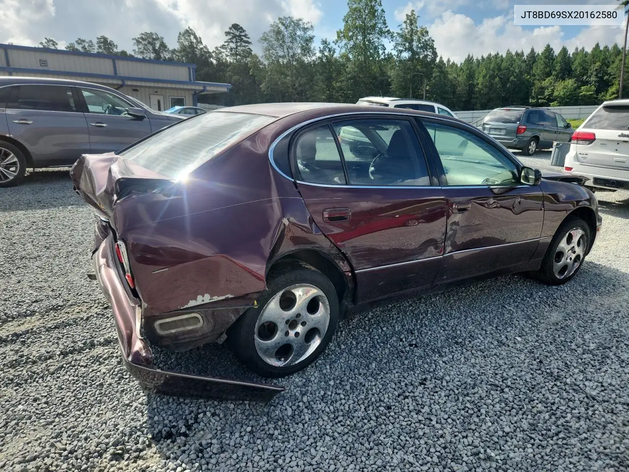 2002 Lexus Gs 300 VIN: JT8BD69SX20162580 Lot: 64946745