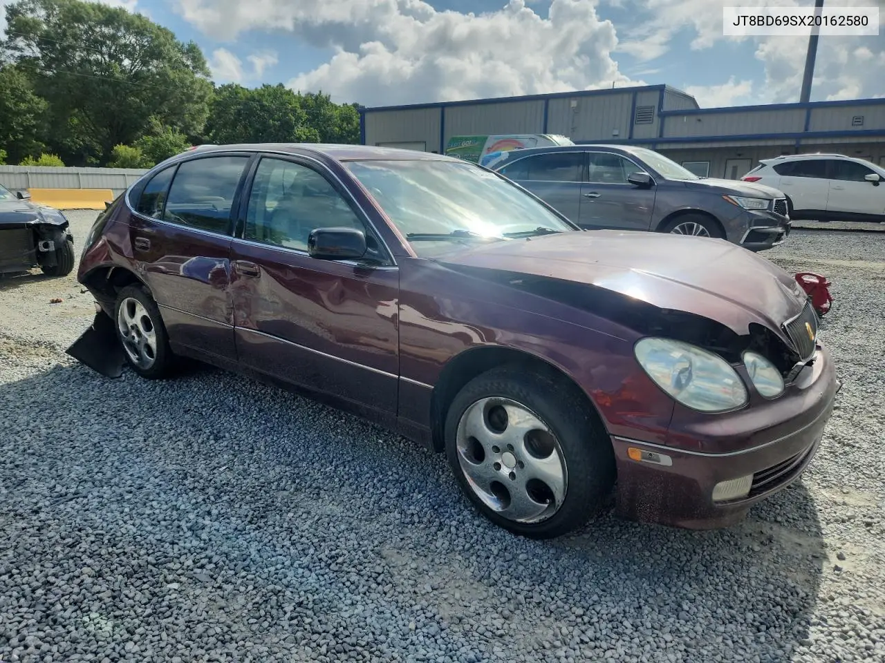 2002 Lexus Gs 300 VIN: JT8BD69SX20162580 Lot: 64946745