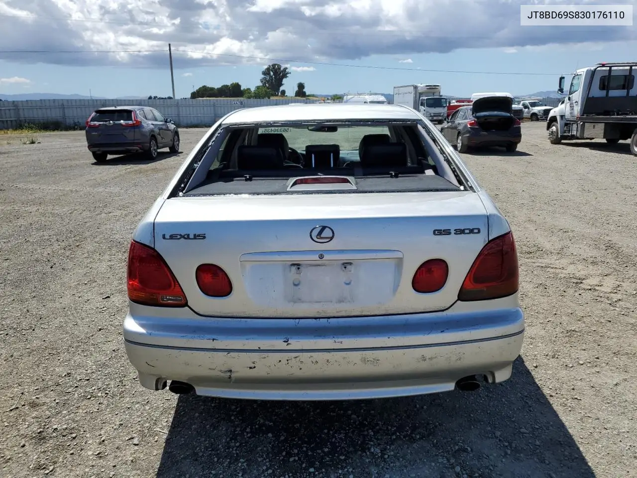 2003 Lexus Gs 300 VIN: JT8BD69S830176110 Lot: 56330435