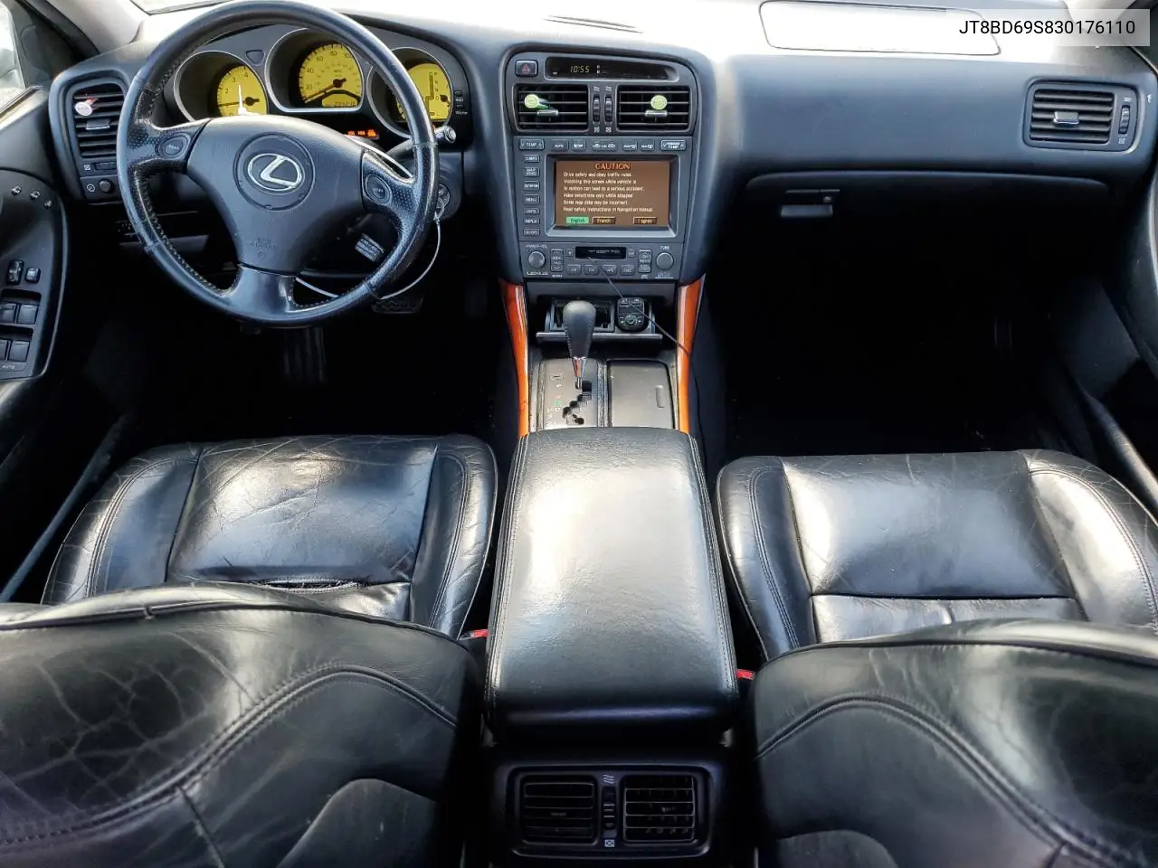 2003 Lexus Gs 300 VIN: JT8BD69S830176110 Lot: 56330435