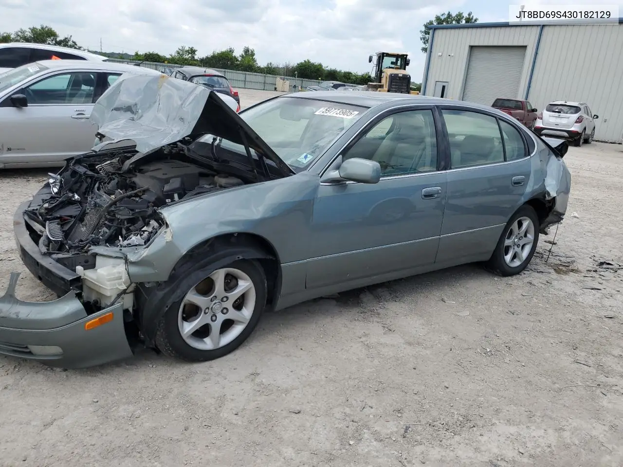 2003 Lexus Gs 300 VIN: JT8BD69S430182129 Lot: 59773905