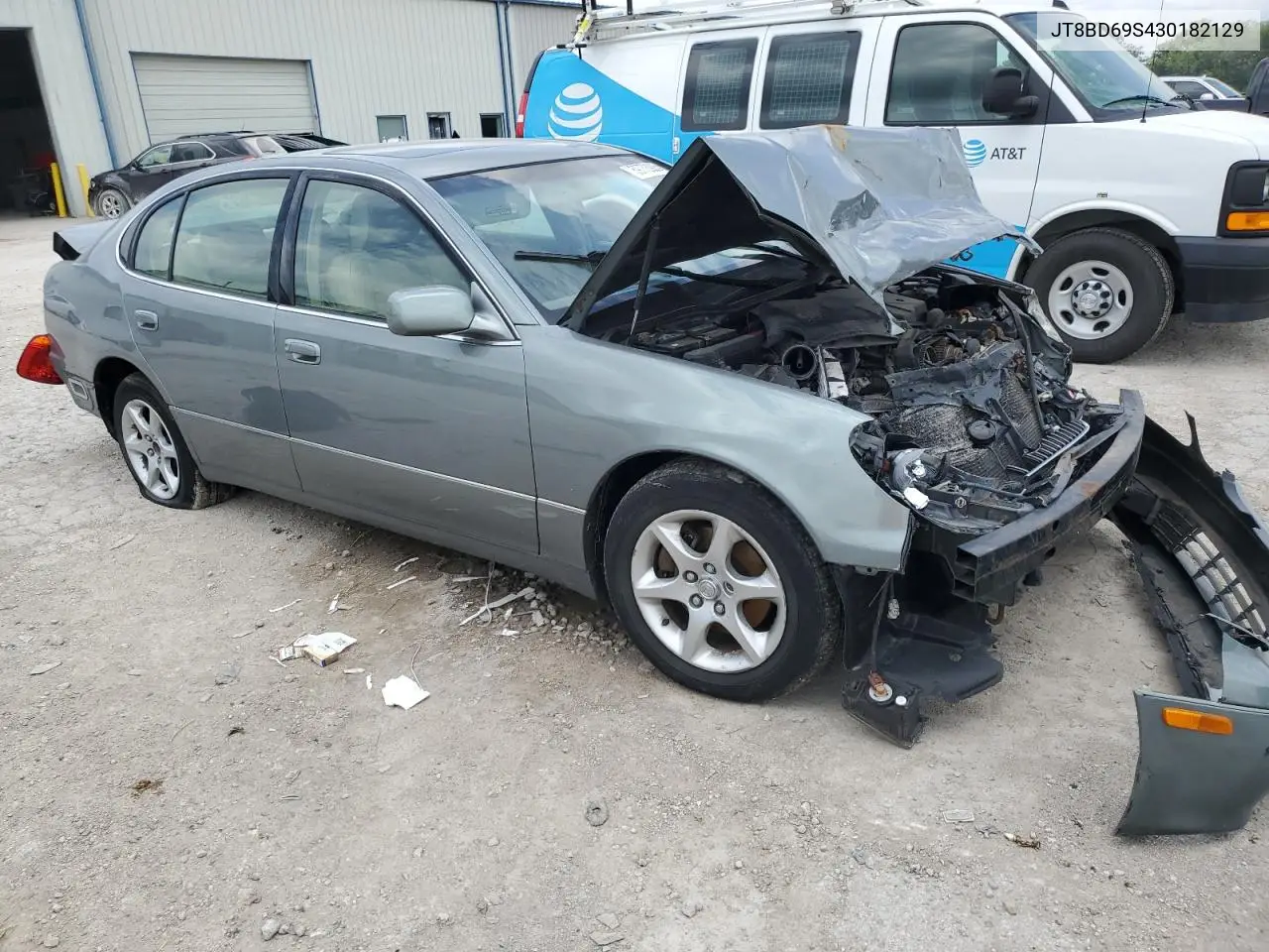 2003 Lexus Gs 300 VIN: JT8BD69S430182129 Lot: 59773905