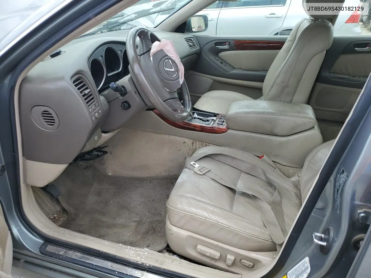 2003 Lexus Gs 300 VIN: JT8BD69S430182129 Lot: 59773905