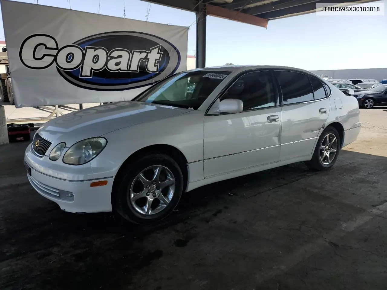 2003 Lexus Gs 300 VIN: JT8BD69SX30183818 Lot: 59960005