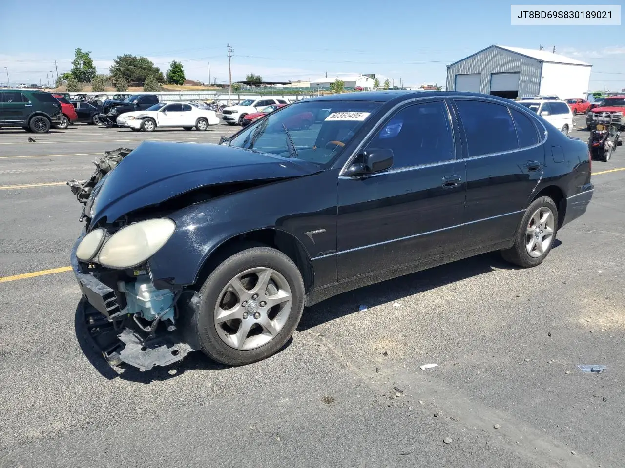 2003 Lexus Gs 300 VIN: JT8BD69S830189021 Lot: 60365495