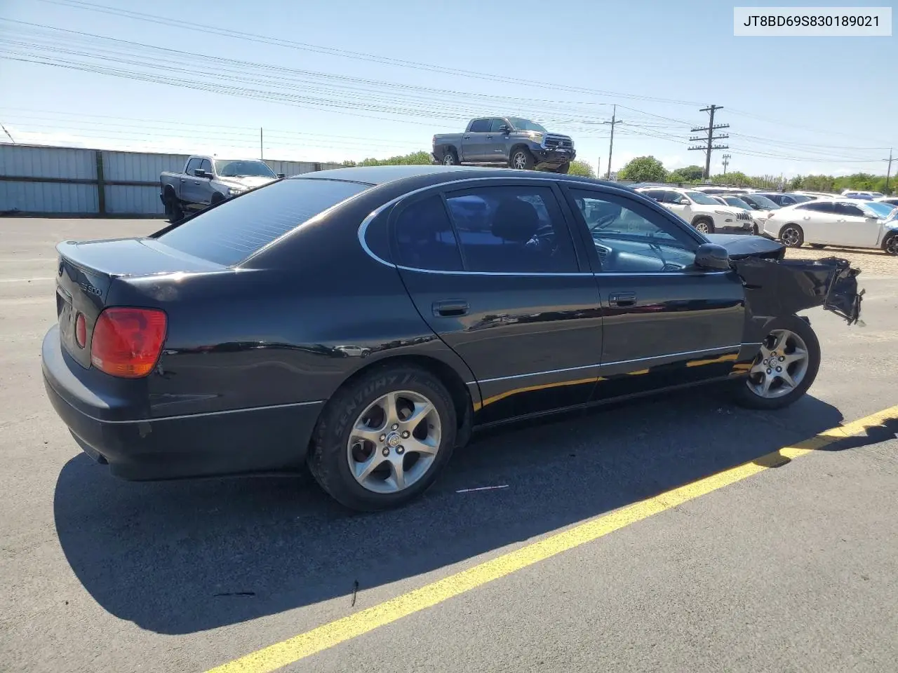 2003 Lexus Gs 300 VIN: JT8BD69S830189021 Lot: 60365495