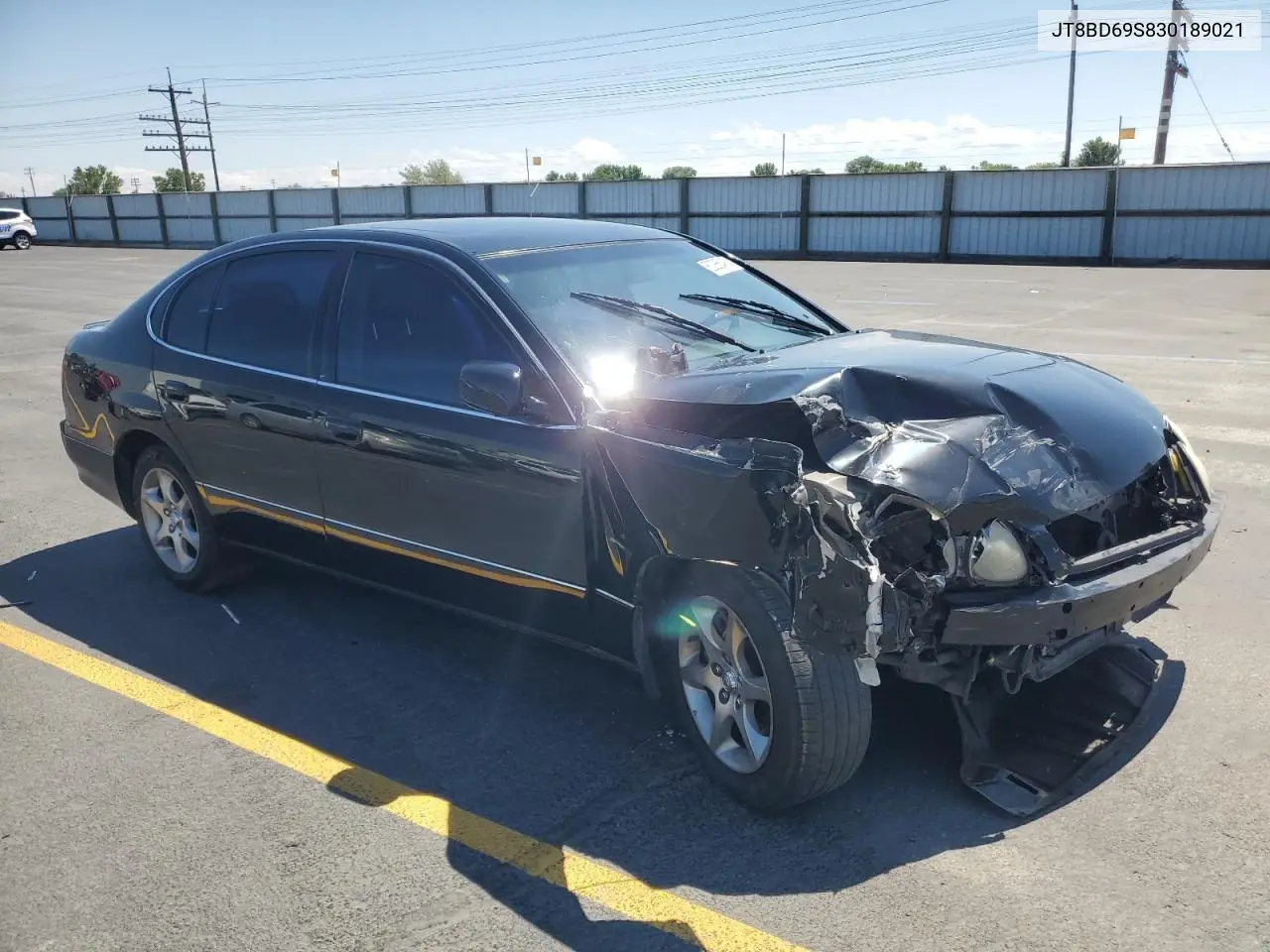 2003 Lexus Gs 300 VIN: JT8BD69S830189021 Lot: 60365495