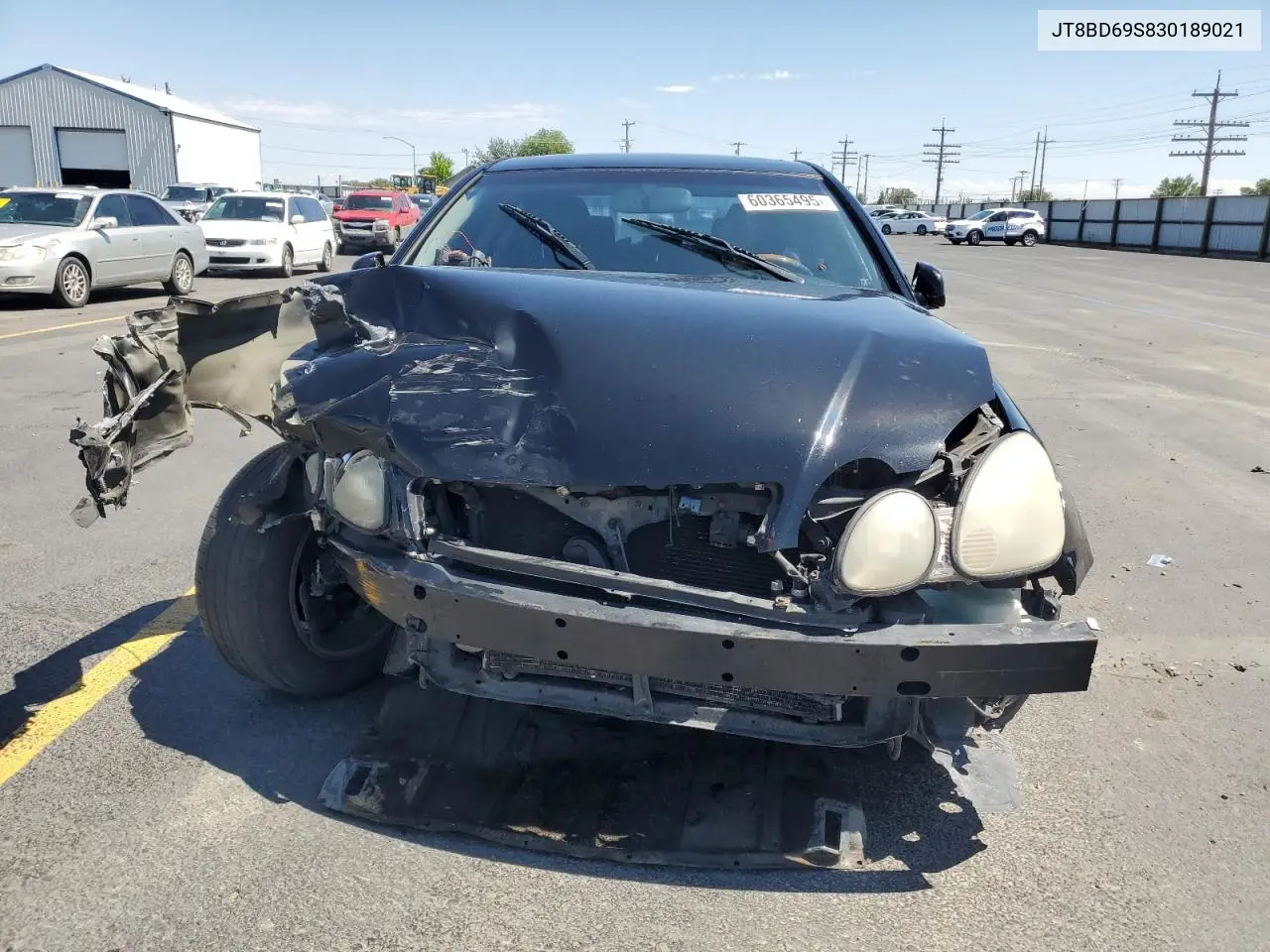 2003 Lexus Gs 300 VIN: JT8BD69S830189021 Lot: 60365495