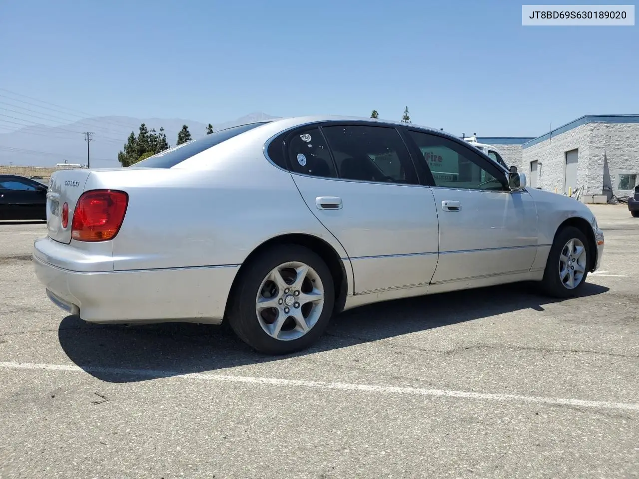 2003 Lexus Gs 300 VIN: JT8BD69S630189020 Lot: 60484095