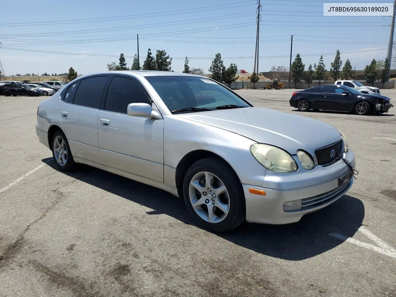 2003 Lexus Gs 300 VIN: JT8BD69S630189020 Lot: 60484095