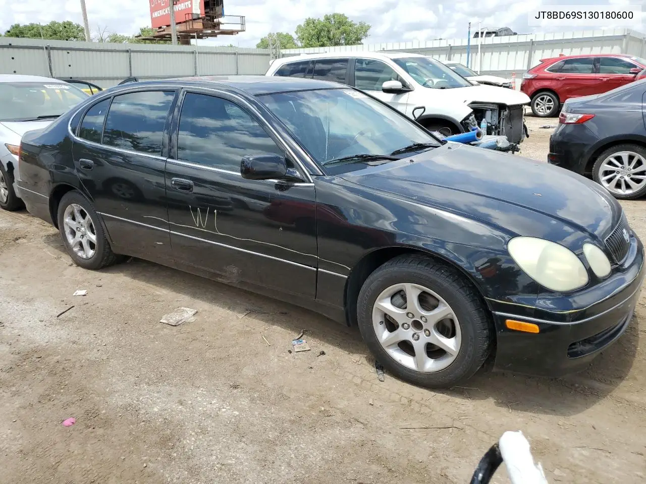 2003 Lexus Gs 300 VIN: JT8BD69S130180600 Lot: 60861875