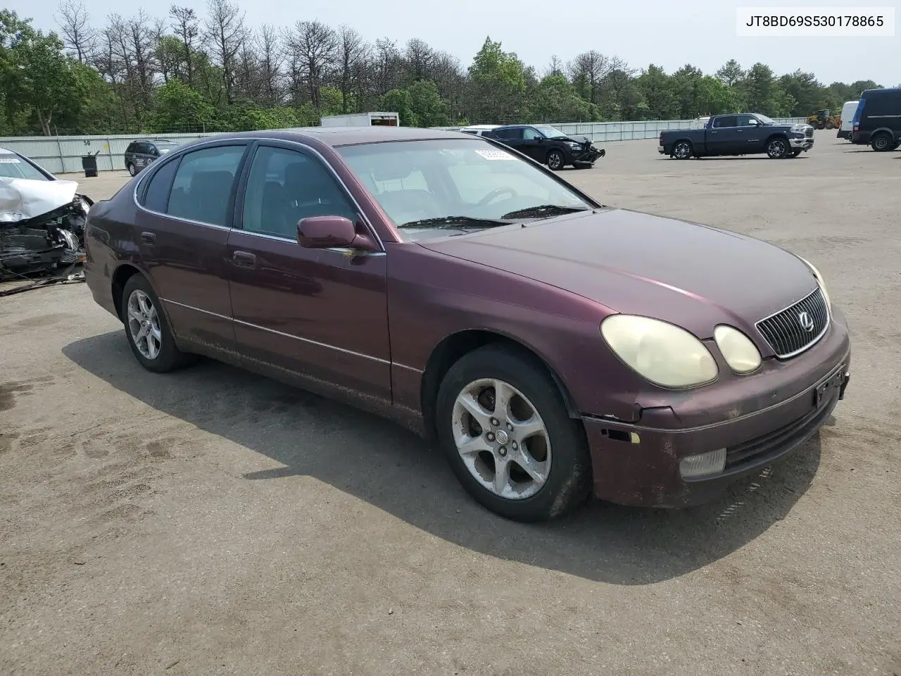 2003 Lexus Gs 300 VIN: JT8BD69S530178865 Lot: 60898355