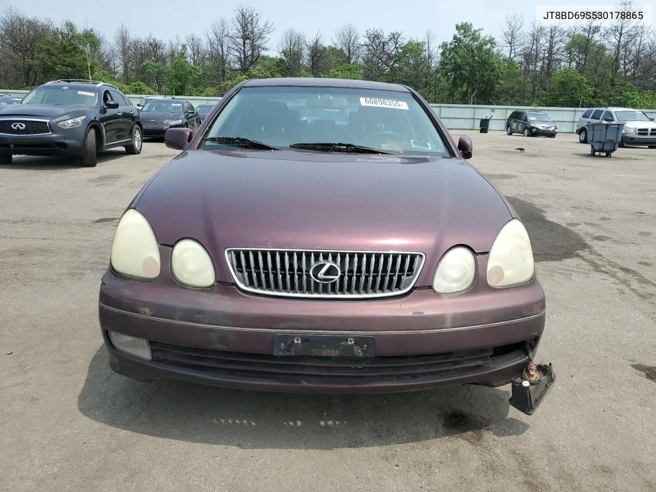 2003 Lexus Gs 300 VIN: JT8BD69S530178865 Lot: 60898355