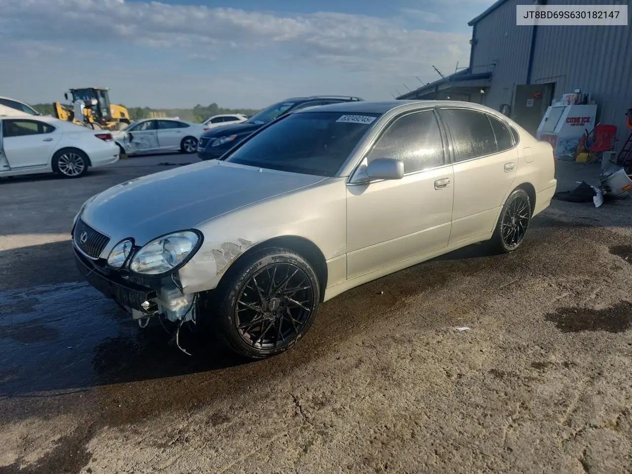 2003 Lexus Gs 300 VIN: JT8BD69S630182147 Lot: 63249245