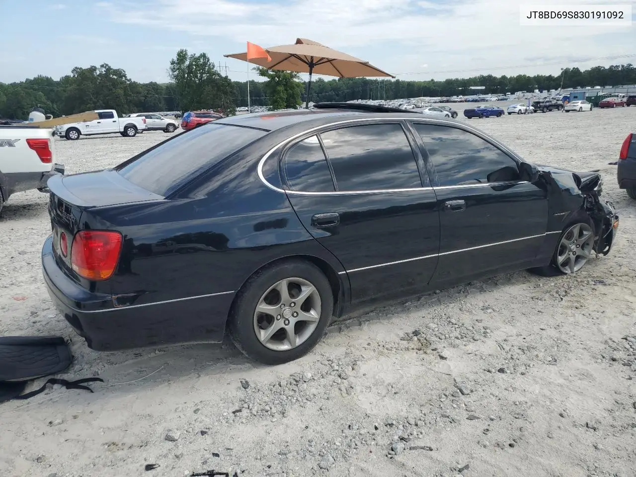 2003 Lexus Gs 300 VIN: JT8BD69S830191092 Lot: 64067545