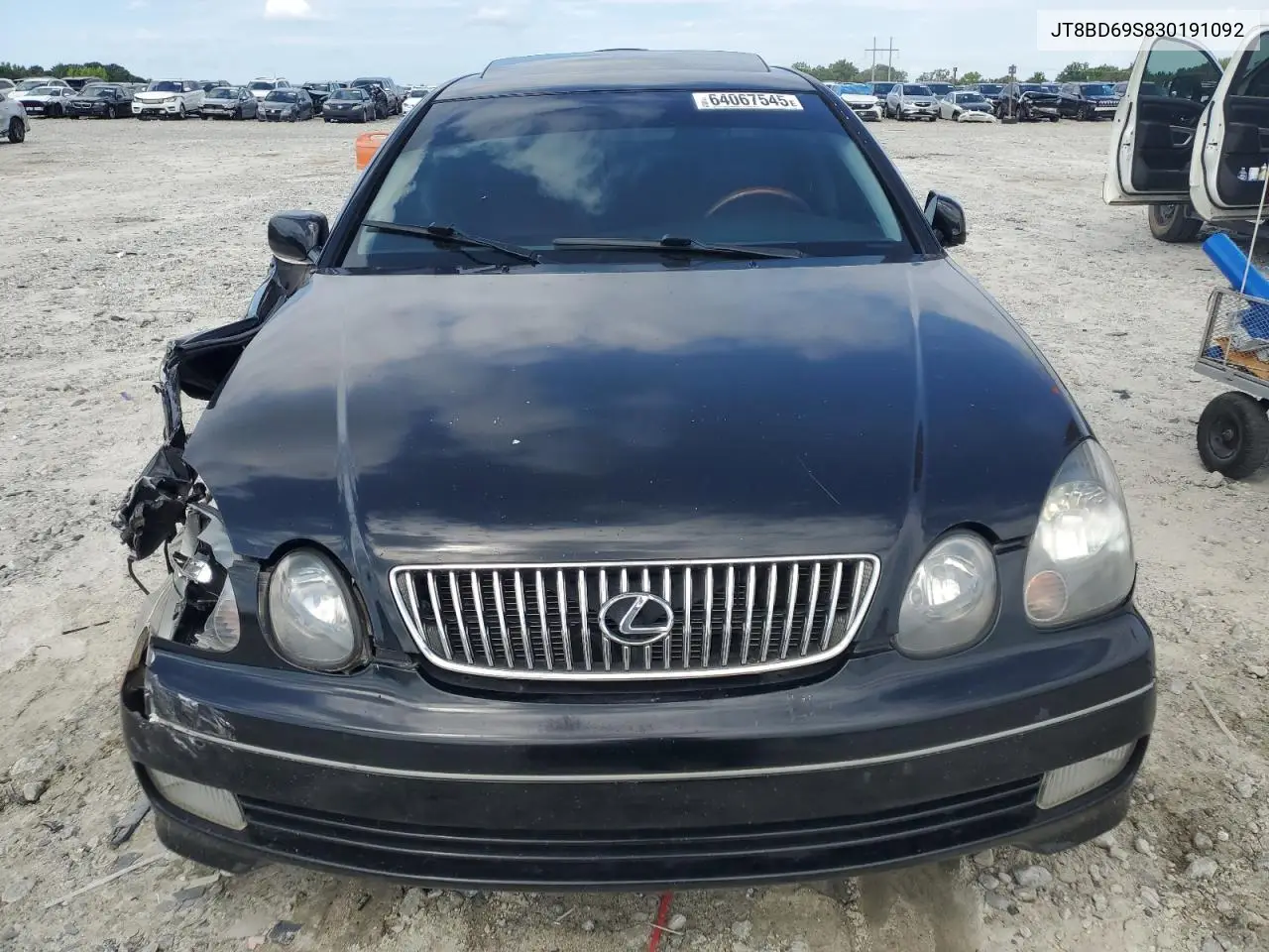 2003 Lexus Gs 300 VIN: JT8BD69S830191092 Lot: 64067545