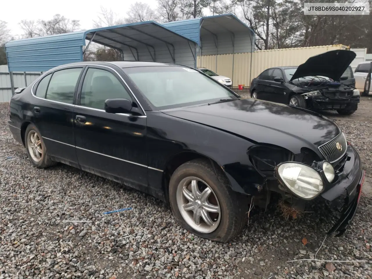 2004 Lexus Gs 300 VIN: JT8BD69S040202927 Lot: 45046305