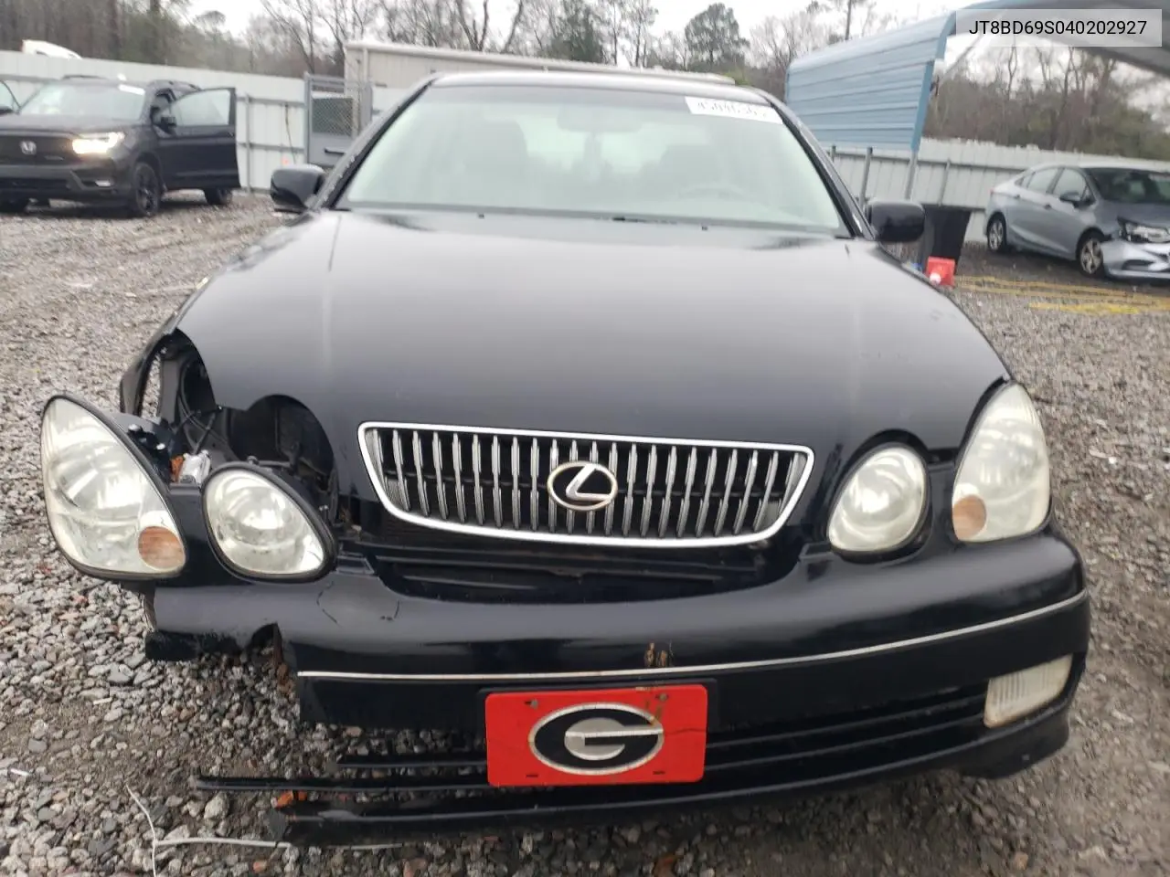 2004 Lexus Gs 300 VIN: JT8BD69S040202927 Lot: 45046305
