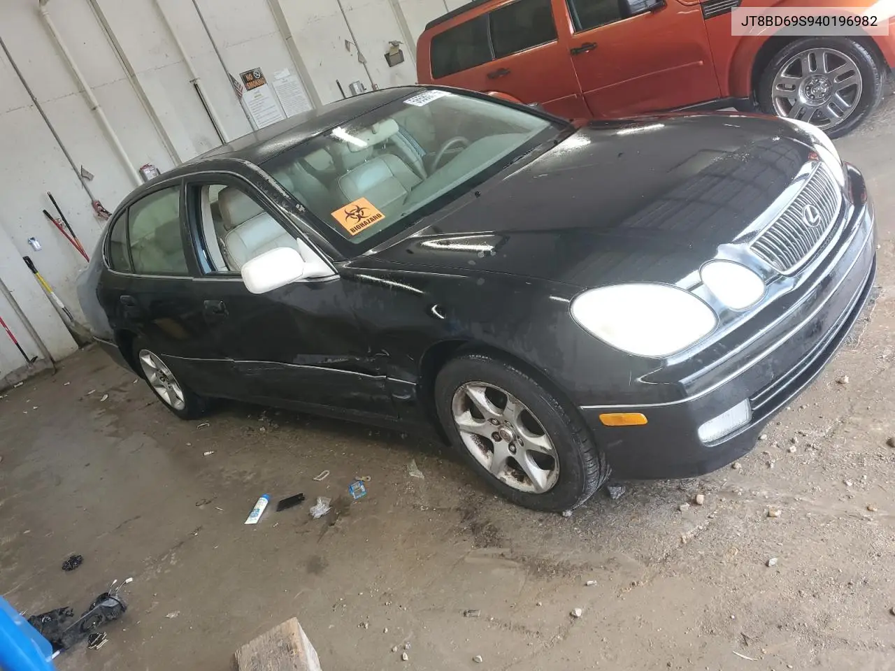 2004 Lexus Gs 300 VIN: JT8BD69S940196982 Lot: 56585575