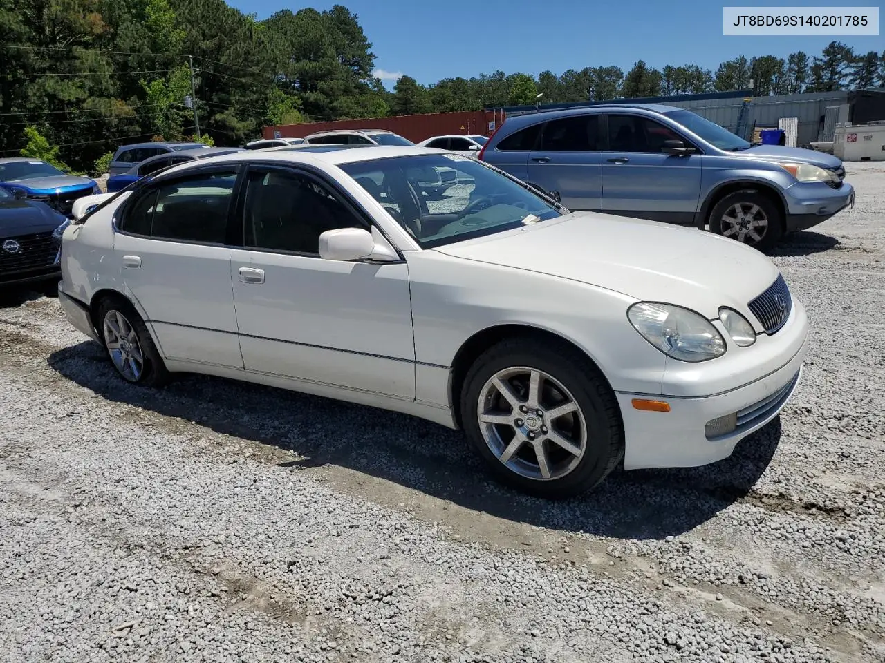 2004 Lexus Gs 300 VIN: JT8BD69S140201785 Lot: 57603175