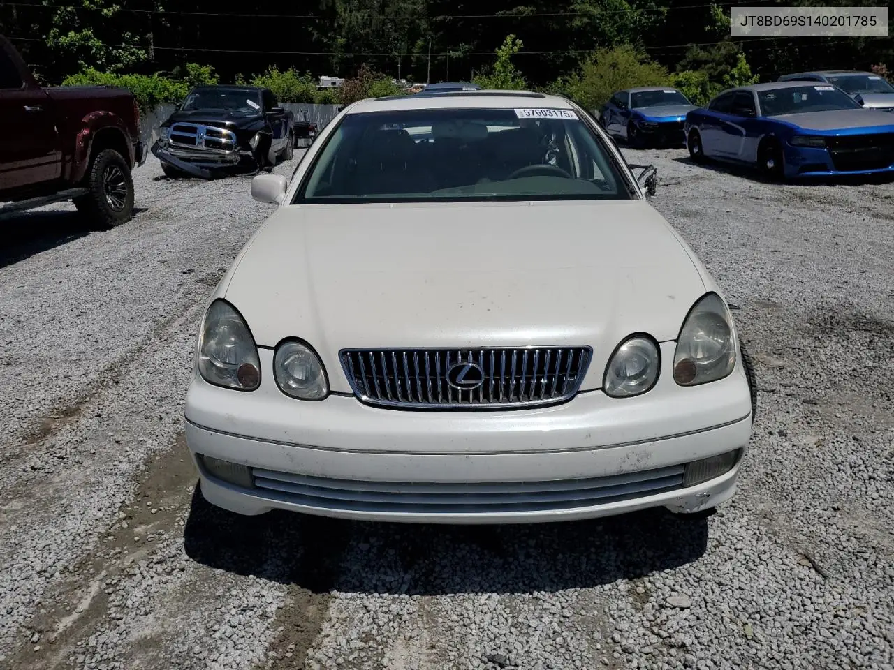 2004 Lexus Gs 300 VIN: JT8BD69S140201785 Lot: 57603175