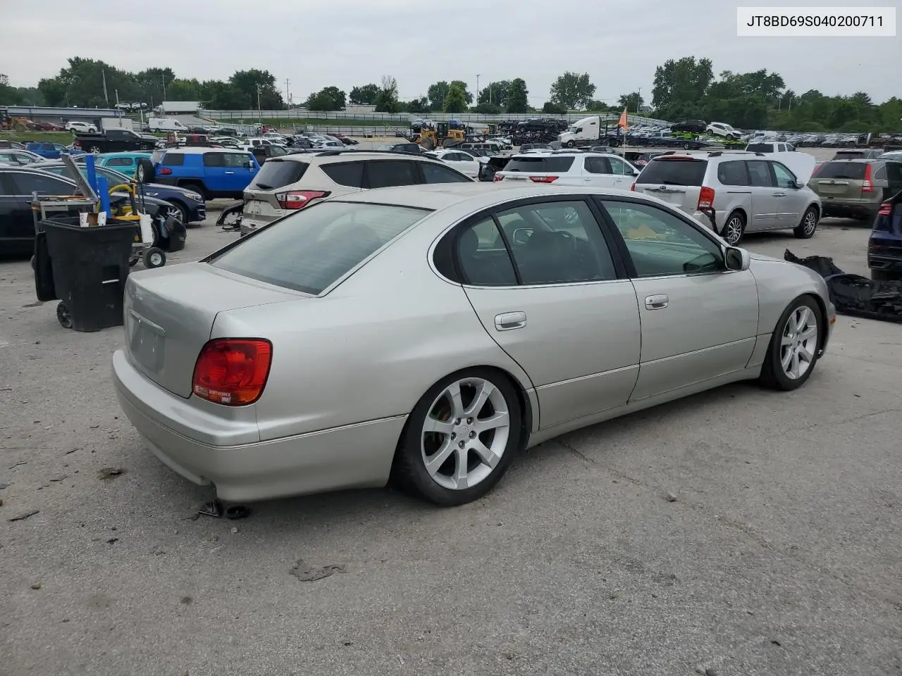 2004 Lexus Gs 300 VIN: JT8BD69S040200711 Lot: 60908275