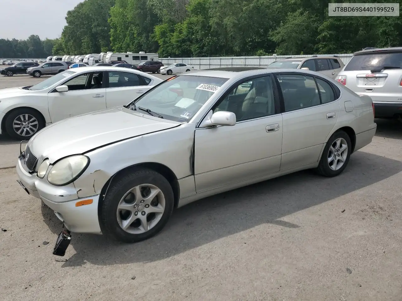 2004 Lexus Gs 300 VIN: JT8BD69S440199529 Lot: 61036905
