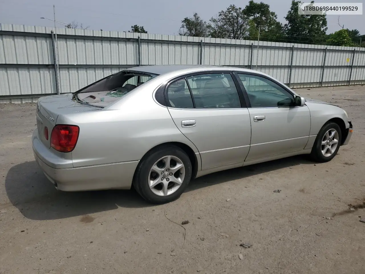 2004 Lexus Gs 300 VIN: JT8BD69S440199529 Lot: 61036905