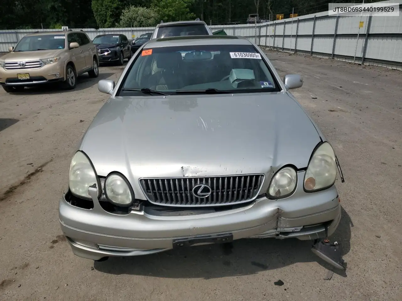 2004 Lexus Gs 300 VIN: JT8BD69S440199529 Lot: 61036905