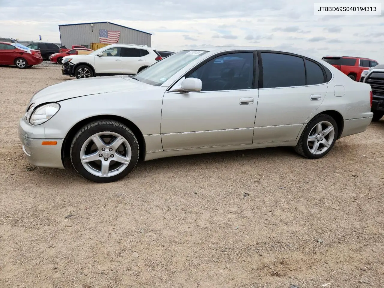 2004 Lexus Gs 300 VIN: JT8BD69S040194313 Lot: 62938495