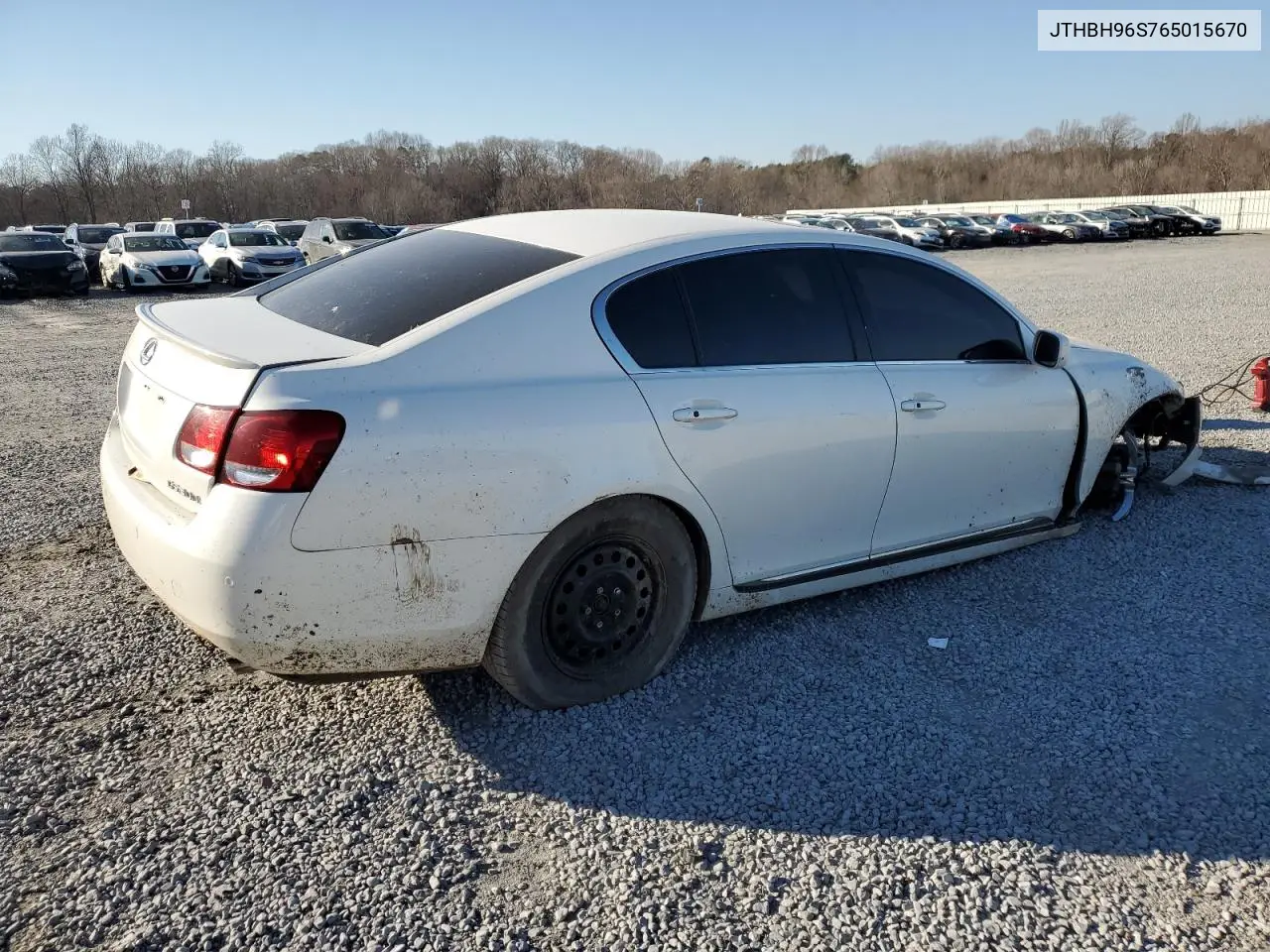 2006 Lexus Gs 300 VIN: JTHBH96S765015670 Lot: 46370485