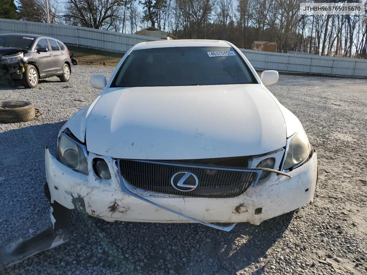 2006 Lexus Gs 300 VIN: JTHBH96S765015670 Lot: 46370485