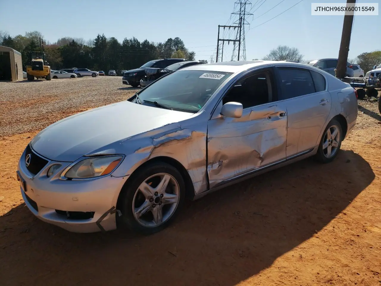 2006 Lexus Gs 300 VIN: JTHCH96SX60015549 Lot: 46895854