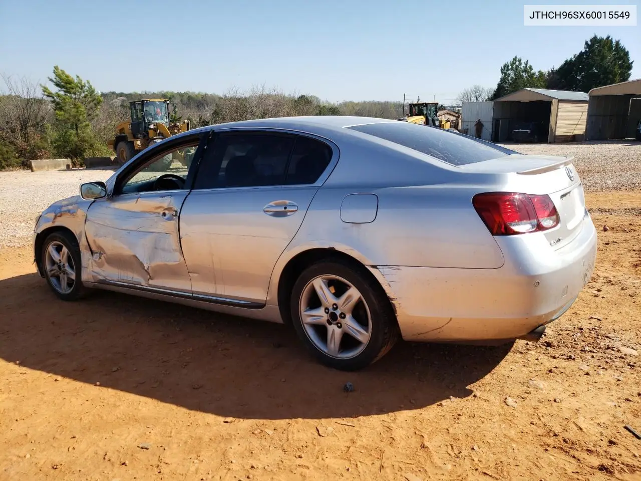 2006 Lexus Gs 300 VIN: JTHCH96SX60015549 Lot: 46895854