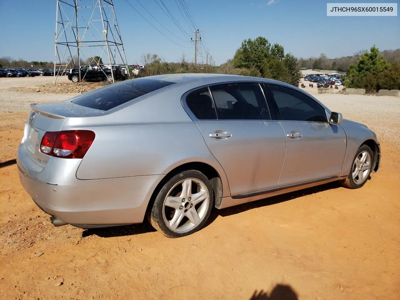 2006 Lexus Gs 300 VIN: JTHCH96SX60015549 Lot: 46895854
