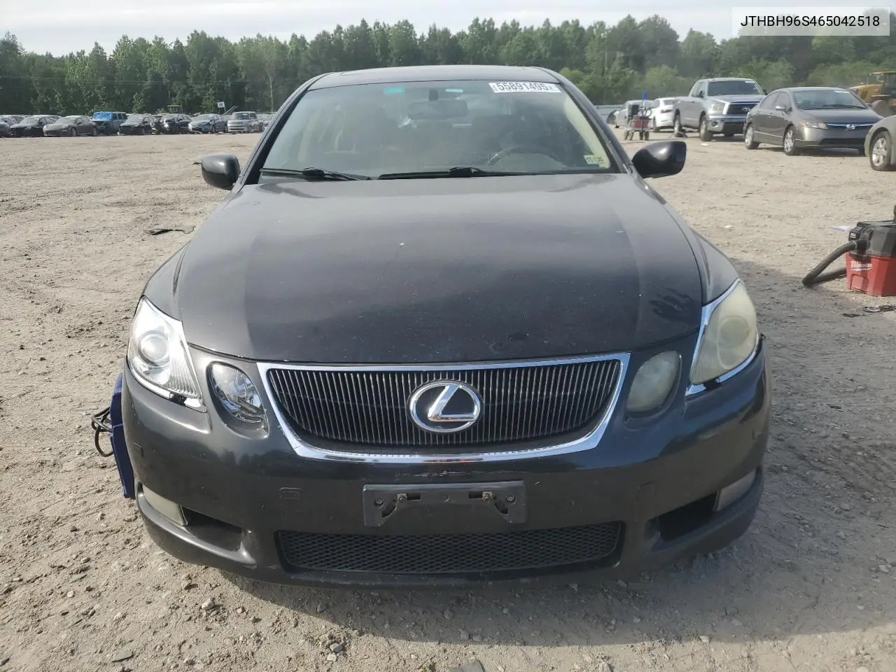 2006 Lexus Gs 300 VIN: JTHBH96S465042518 Lot: 55891495