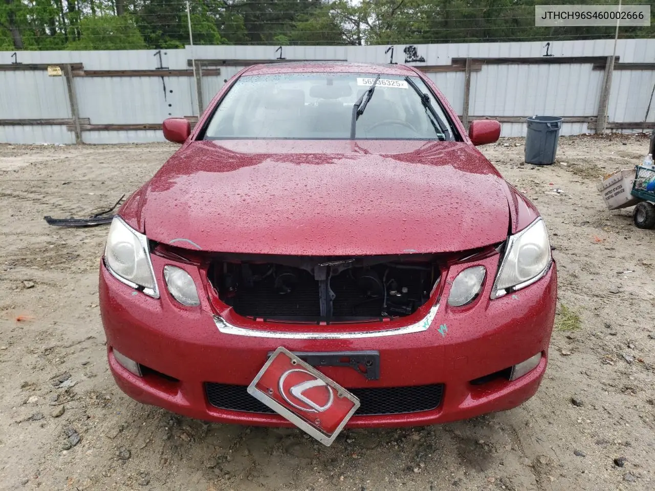 2006 Lexus Gs 300 VIN: JTHCH96S460002666 Lot: 56536325