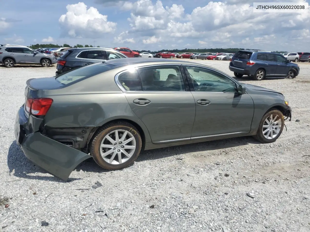 2006 Lexus Gs 300 VIN: JTHCH96SX60020038 Lot: 56545435