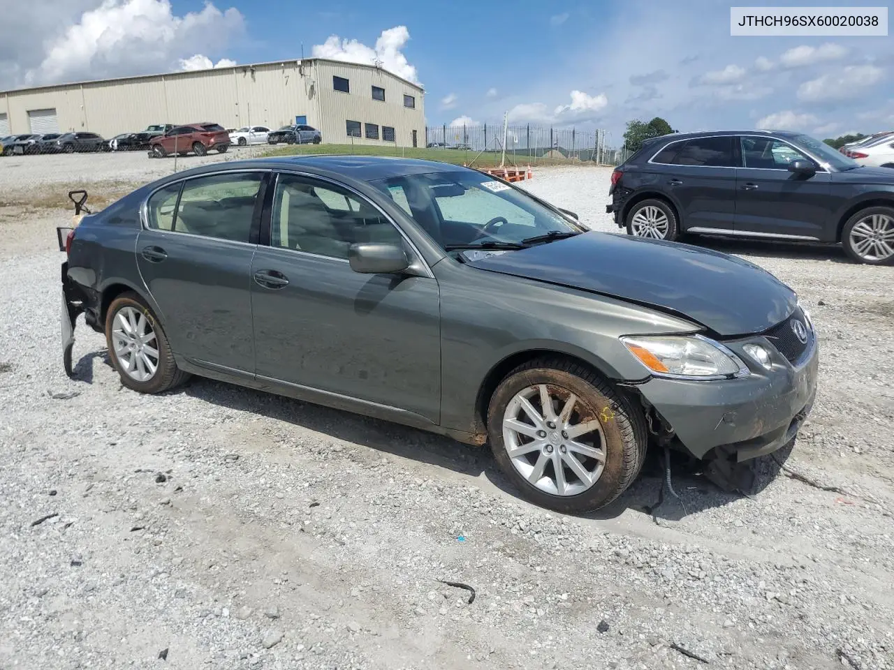 2006 Lexus Gs 300 VIN: JTHCH96SX60020038 Lot: 56545435