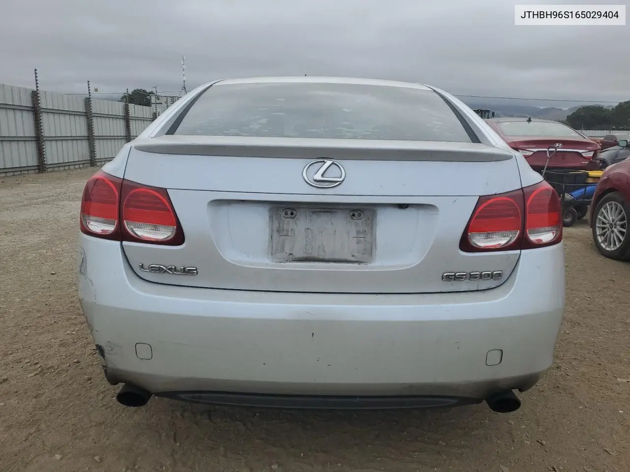 2006 Lexus Gs 300 VIN: JTHBH96S165029404 Lot: 56684595