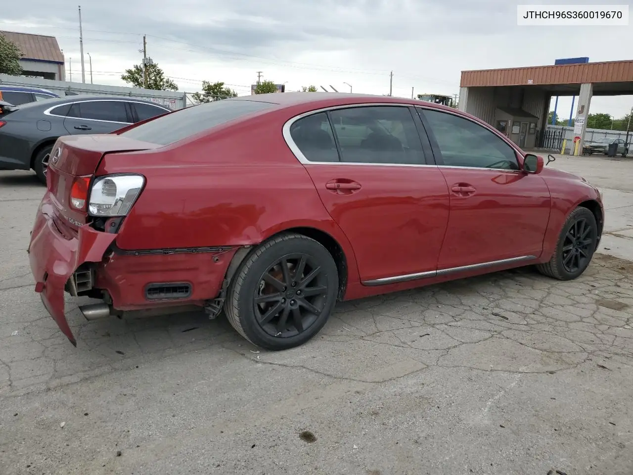 2006 Lexus Gs 300 VIN: JTHCH96S360019670 Lot: 56834085