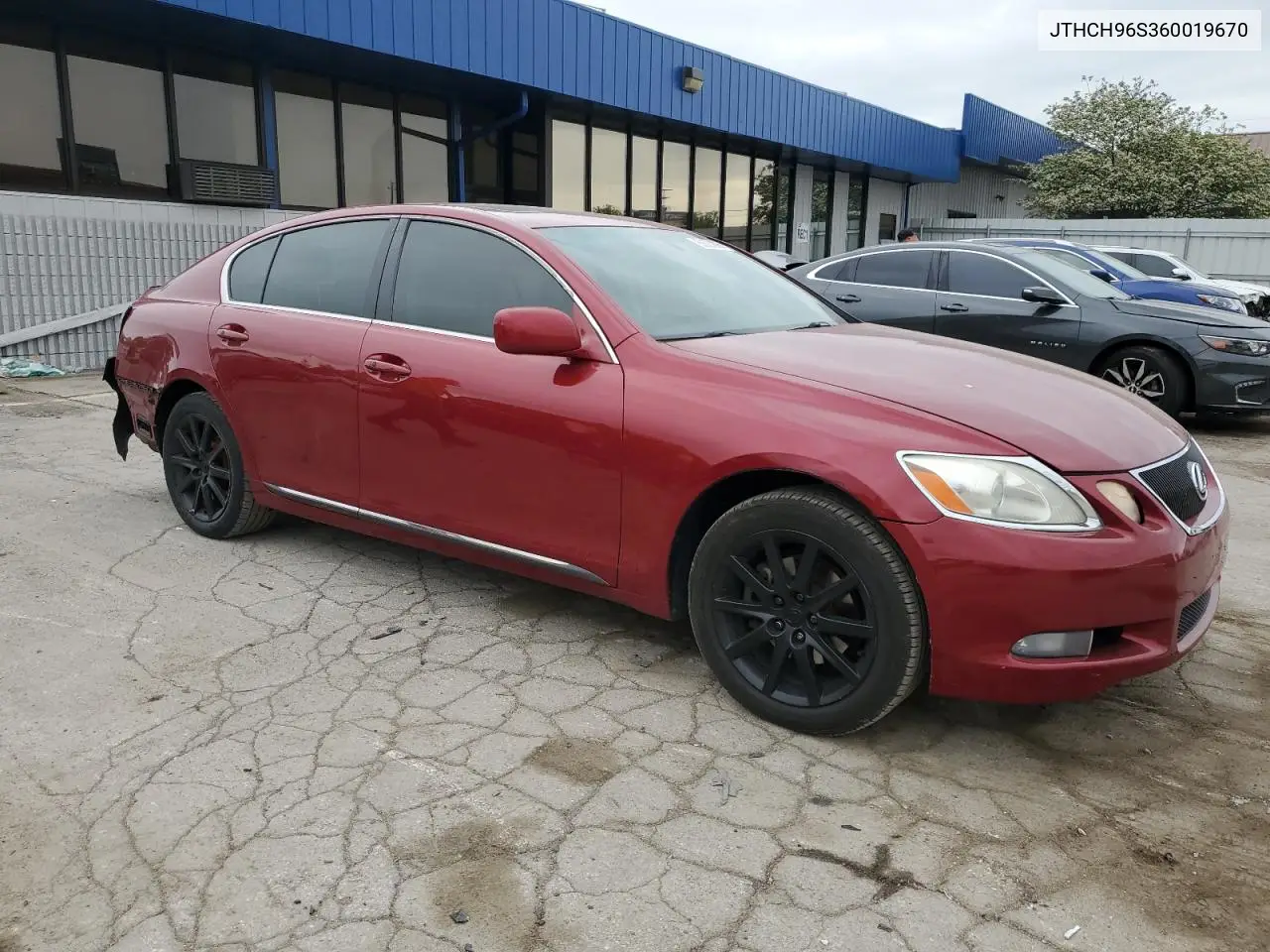 2006 Lexus Gs 300 VIN: JTHCH96S360019670 Lot: 56834085