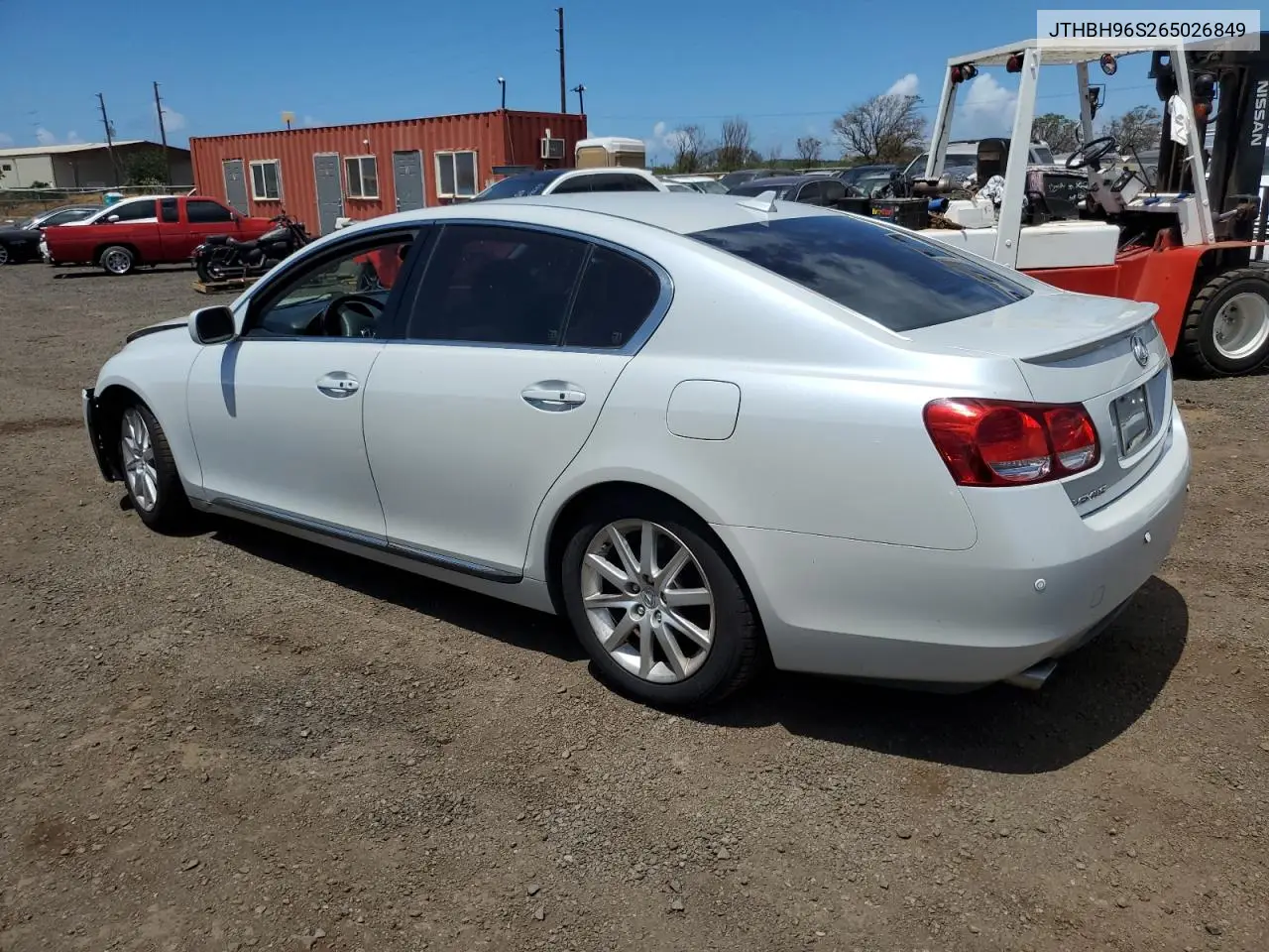2006 Lexus Gs 300 VIN: JTHBH96S265026849 Lot: 56892165