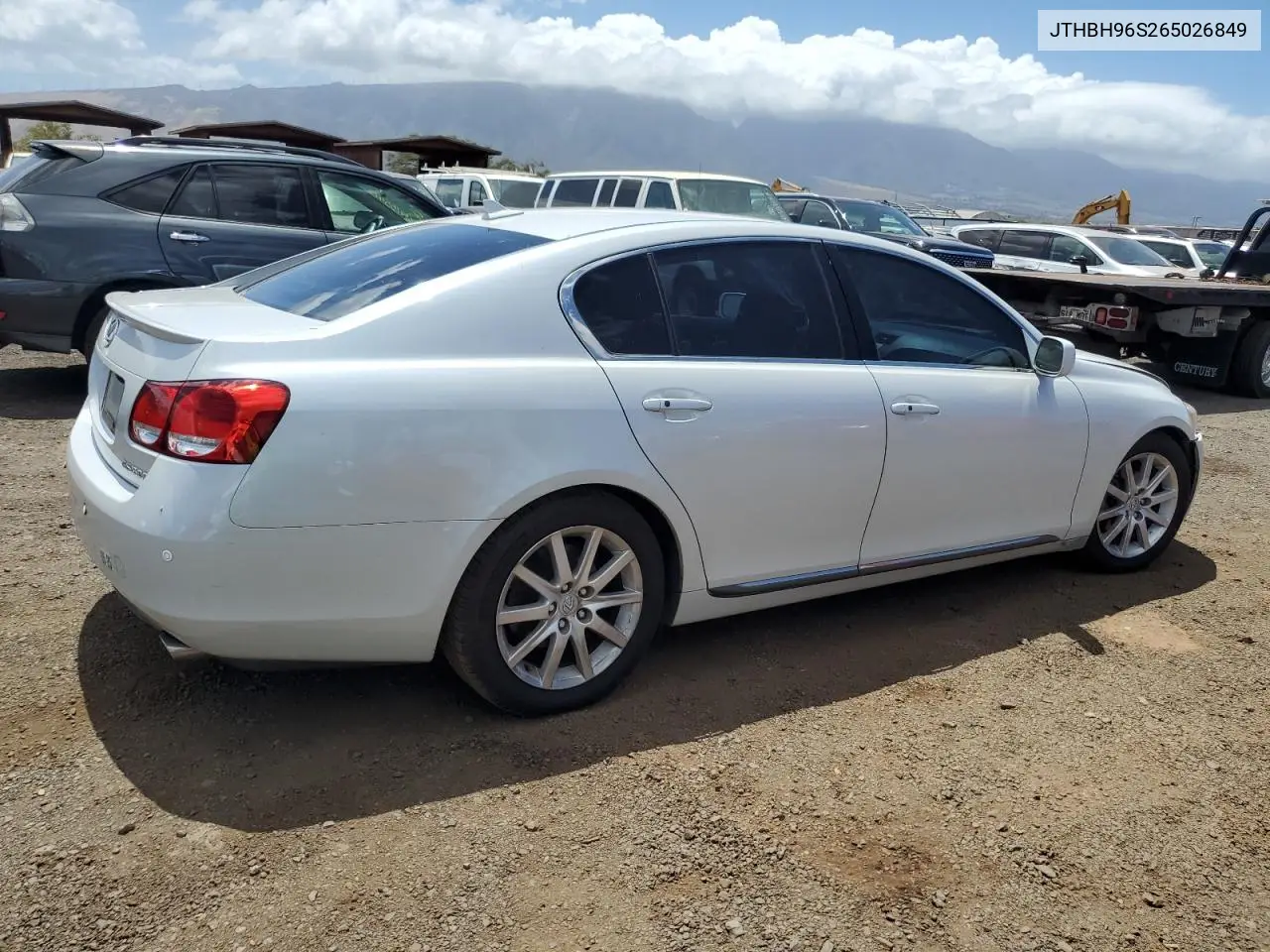 2006 Lexus Gs 300 VIN: JTHBH96S265026849 Lot: 56892165
