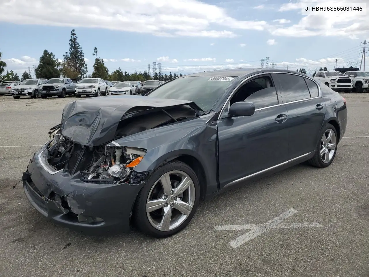 2006 Lexus Gs 300 VIN: JTHBH96S565031446 Lot: 56997845