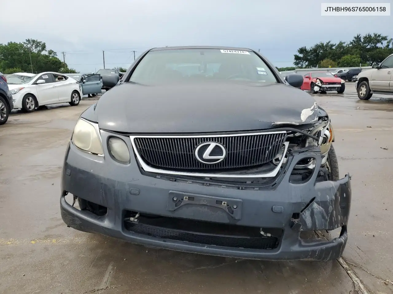 2006 Lexus Gs 300 VIN: JTHBH96S765006158 Lot: 57424774