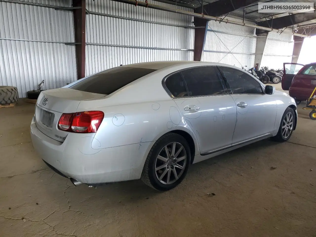 2006 Lexus Gs 300 VIN: JTHBH96S365003998 Lot: 60556805