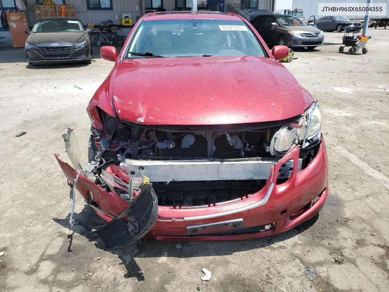 2006 Lexus Gs 300 VIN: JTHBH96SX65004355 Lot: 60923505