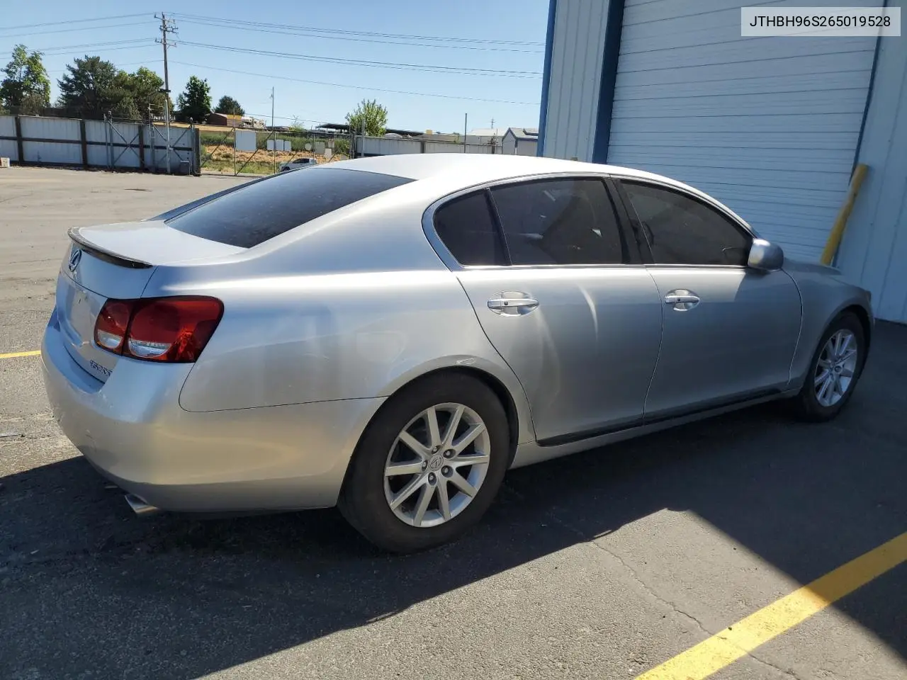 2006 Lexus Gs 300 VIN: JTHBH96S265019528 Lot: 61677675